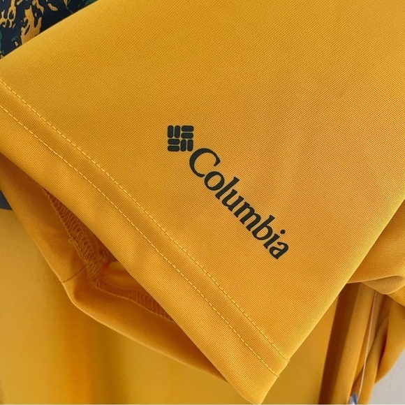 New Columbia SPF 50 OmniShade Sun Protection Short Sleeve Shirt Youth Boy XL NWT - Picture 5 of 8